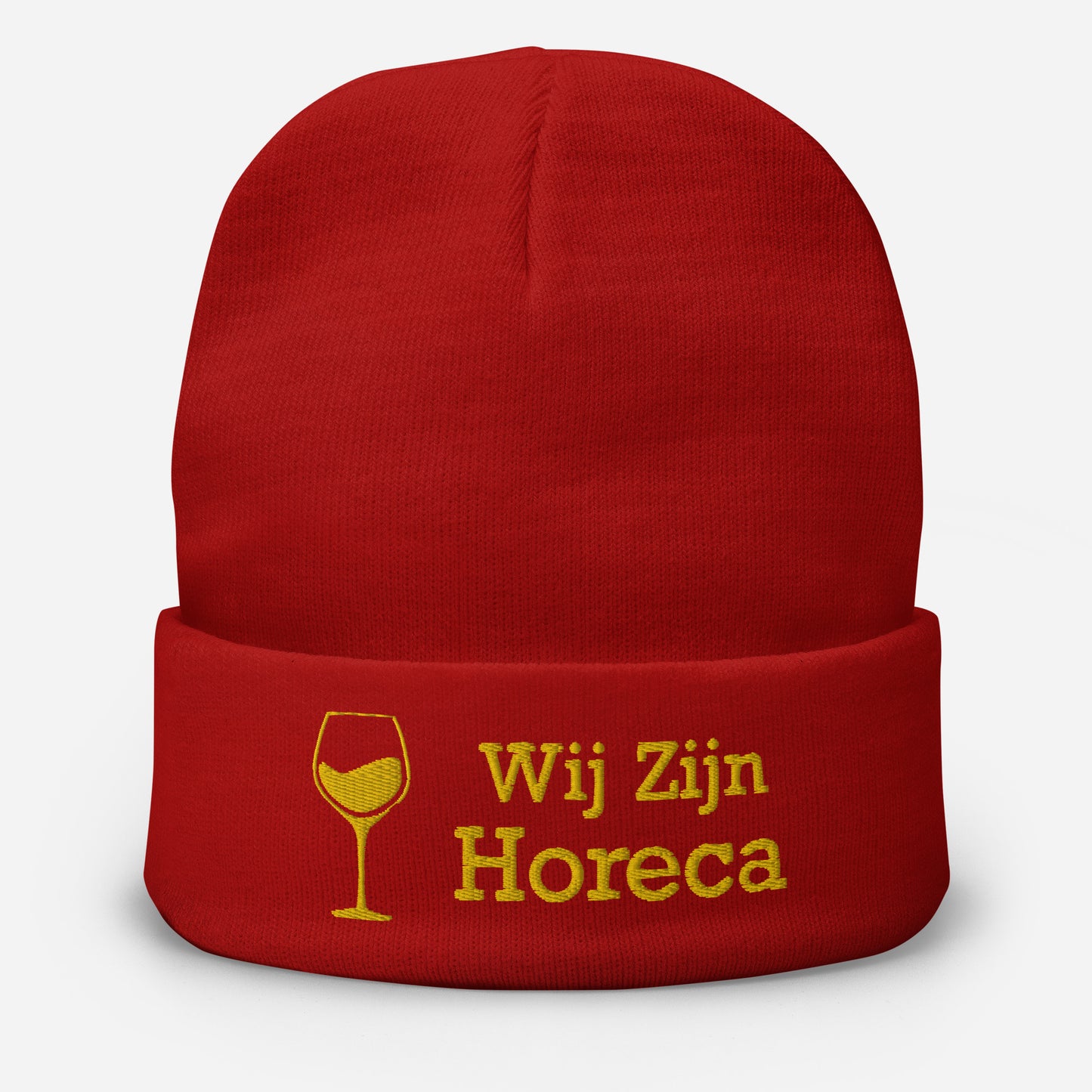 Geborduurde Beanie