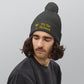 Beanie met pompon