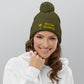 Beanie met pompon