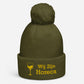 Beanie met pompon